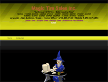 Tablet Screenshot of magictire.com